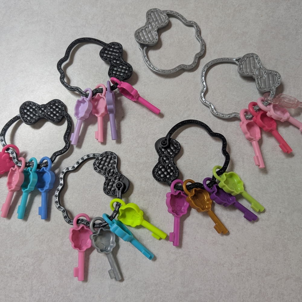Monster High Locker Keys